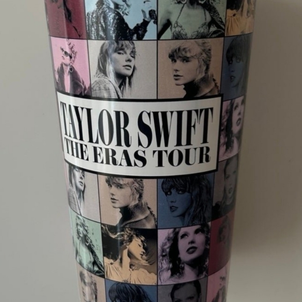 Taylor Swift Eras Tour Plastic Cup Combo - Regular + Large Size Cups from AMC - Picture 3 of 8
